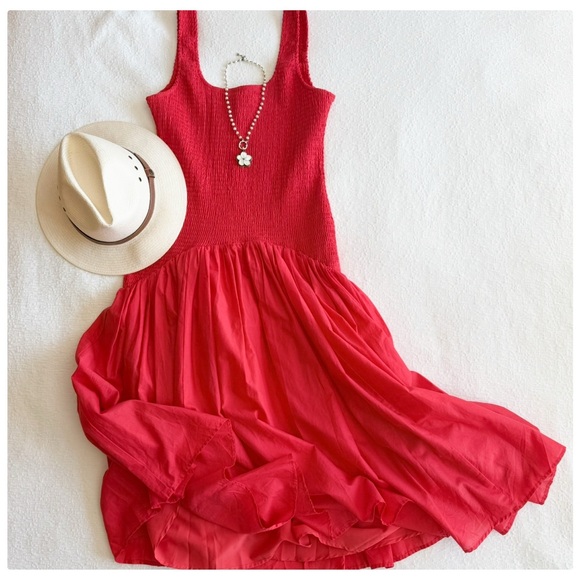 Hutch Red Sleeveless Dress - Picture 1 of 9